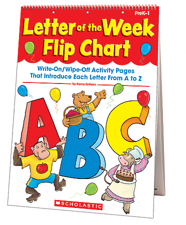 Scholastic Letter Of The Week Flip Chart