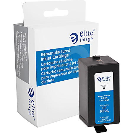 Elite Image™ Remanufactured High-Yield Black Toner Cartridge Replacement For HP 902XL