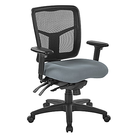 Office Star™ ProGrid Mid-Back Mesh Managers Chair, Gray