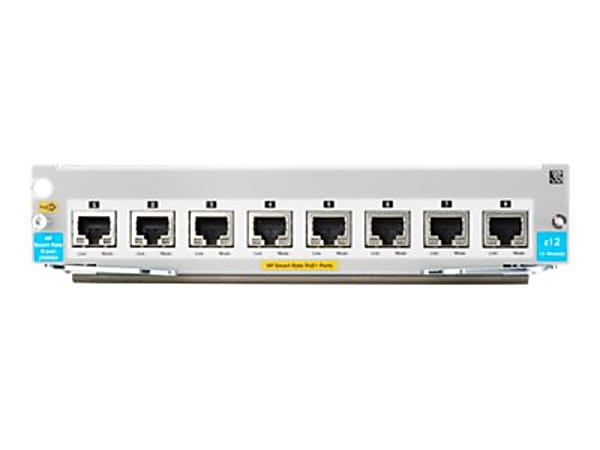 HPE 5400R 8-port 1/2.5/5/10GBASE-T PoE+ with MACsec v3 zl2 Module -  - J9995A