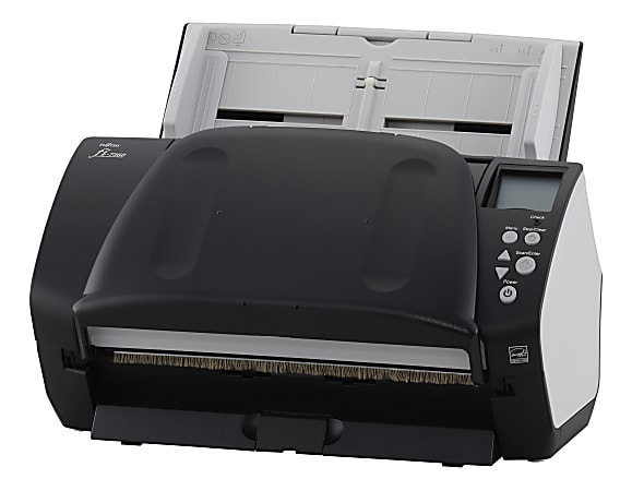 Fujitsu fi-7160 Trade Compliant Professional Desktop Color Duplex Document Scanner with Auto Document Feeder (ADF) - 600 dpi - 60 ppm - Duplex Scanning - USB