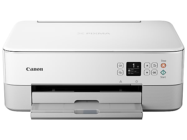 Canon® PIXMA™ TS TS6420 Wireless Inkjet All-In-One Color Printer, White