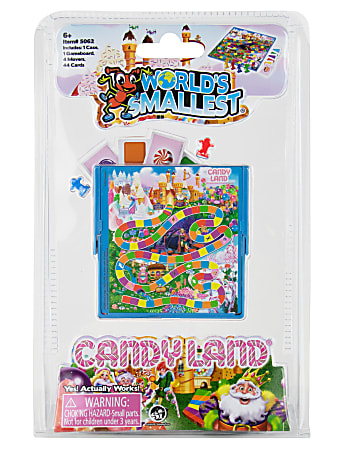 Super Impulse World's Smallest Candyland Game, Set Of 50 Pieces