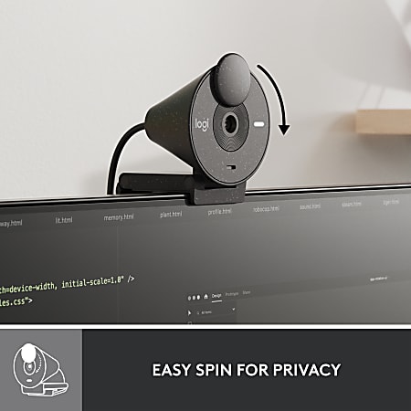 Logitech webcam 300 top
