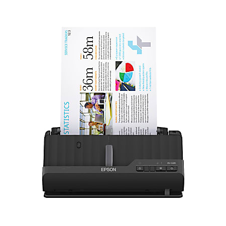 Epson® WorkForce® Compact Desktop Document Scanner, ES-C220