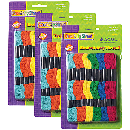 Creativity Street Embroidery Thread Pack - Assorted Creativity Street Embroidery Thread Pack - Assorted