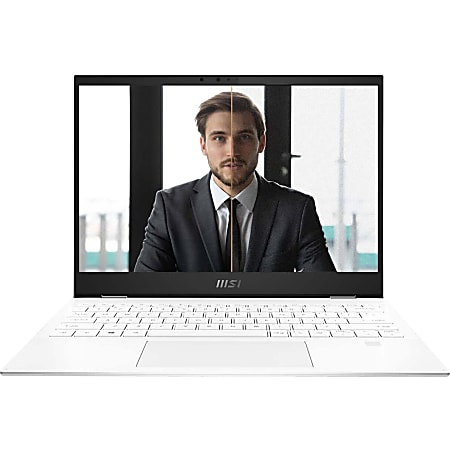 MSI Summit E13 Flip Evo A11MT-096 13.4" Touchscreen 2 in 1 Laptop - Full HD Plus - 1920 x 1200 - Intel Core i5 11th Gen i5-1135G7 900 MHz - 16 GB  - 512 GB SSD - Pure White  - Windows 10 Home - Intel Iris Xe Graphics - 20 Hours Battery