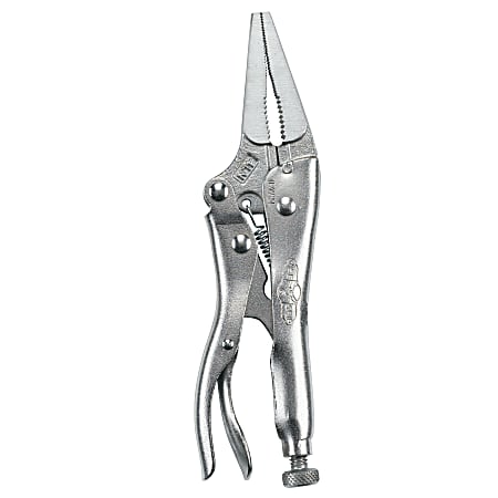 IRWIN Locking Long-Nose Pliers, 4" Tool Length