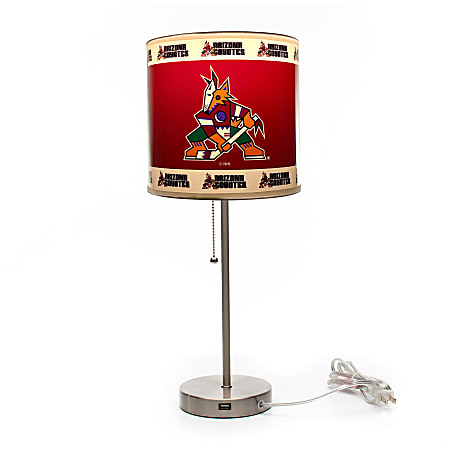 Imperial NHL Table Lamp, 19"H, Arizona Coyotes