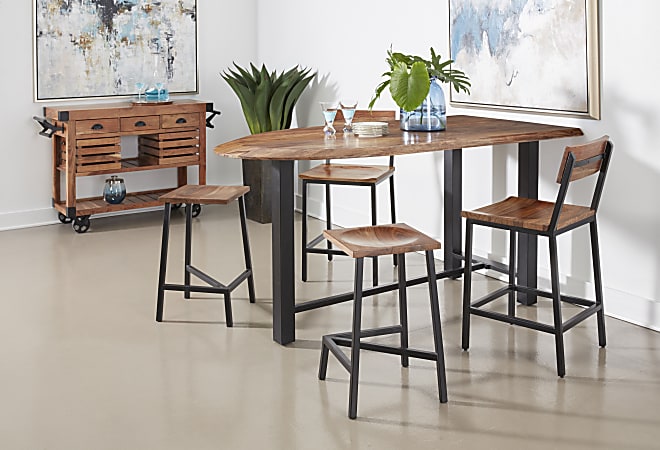 Counter height best sale industrial table
