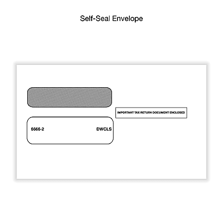 Office Depot W 2 Laser Tax Forms And Envelopes 6 Part 2 Up 8 12 x