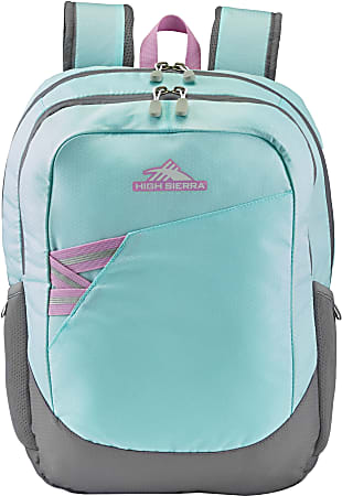 High Sierra Outburst Backpack With 15.6 Laptop Pocket Blue Office Depot