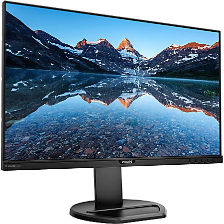 Philips B-Line 252B9 25" Class WUXGA LCD Monitor - 16:10 - Textured Black - 25" Viewable - WLED Backlight - 1920 x 1200 - 16.7 Million Colors - 300 Nit - 5 ms GTG - DVI - HDMI - VGA - DisplayPort