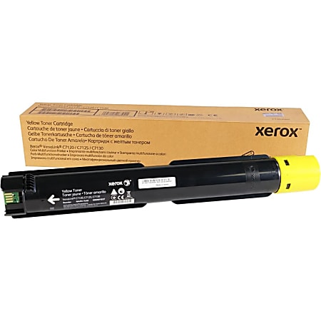 Xerox Original Laser Toner Cartridge - Yellow Pack