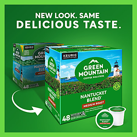 Green Mountain Coffee Roasters Nantucket Blend Keurig Single Serve