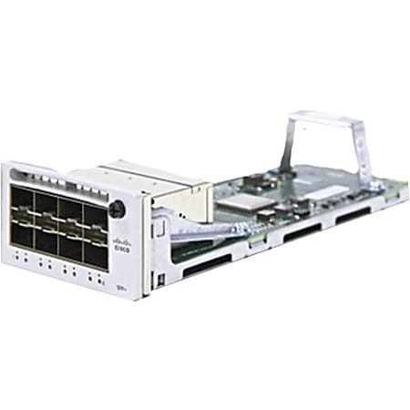 Meraki Expansion Module - 10 Gigabit Ethernet - 8 x Expansion Slots - SFP+ - Plug-in Module - 1 Pack