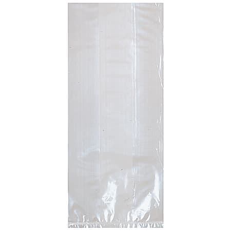 Amscan Plastic Cello Party Bags, Medium, Clear, 25 Bags Per Pack, Set Of 9 Packs
