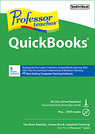 Professor Teaches® QuickBooks®, Disc