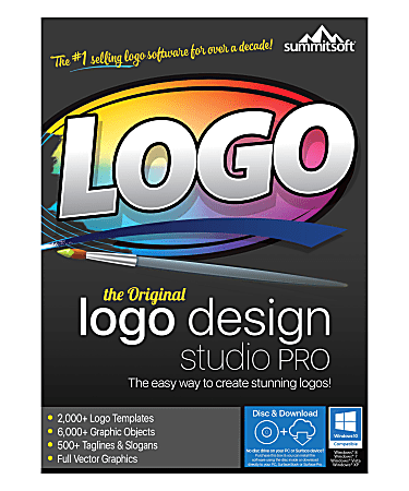 Summitsoft® Logo Design Studio Pro, Disc