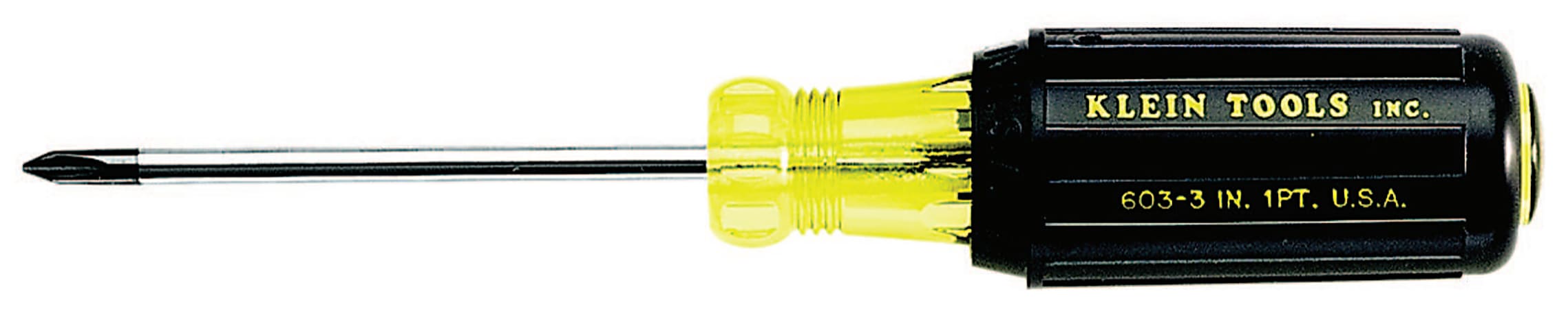 Klein Tools No. 1 Profilated Phillips Tip Screwdriver, 3"