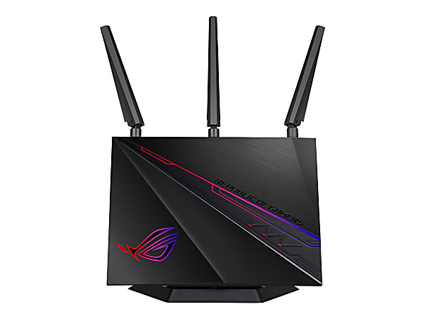 Asus ROG Rapture GT-AC2900 IEEE 802.11ac Ethernet Wireless Router - 2.40 GHz ISM Band - 5 GHz UNII Band - 4 x Antenna(1 x Internal/3 x External) - 362.50 MB/s Wireless Speed