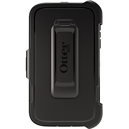 OtterBox Defender Carrying Case (Holster) for Cellular Phone - Black