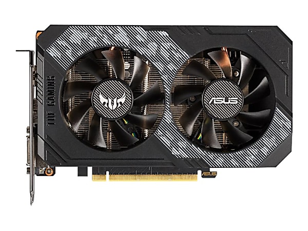 ASUS TUF-RTX2060-O6G-GAMING - OC Edition - graphics card - GF RTX 2060 - 6 GB GDDR6 - PCIe 3.0 x16 - DVI, 2 x HDMI, DisplayPort