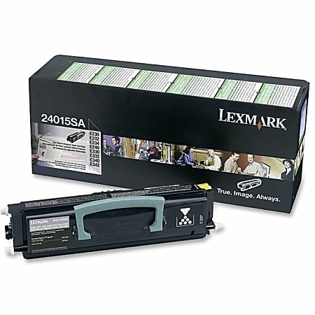 Lexmark™ 24015SA Black Return Program Toner Cartridge