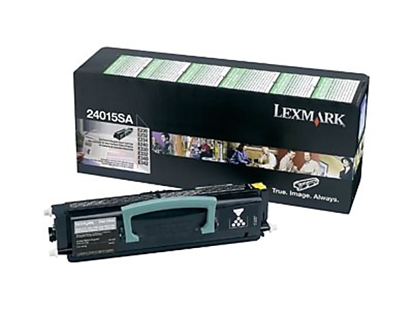 24015SA Return Program Toner, 2,500 Page-Yield, Black 24015SA Return Program Toner, 2,500 Page-Yield, Black