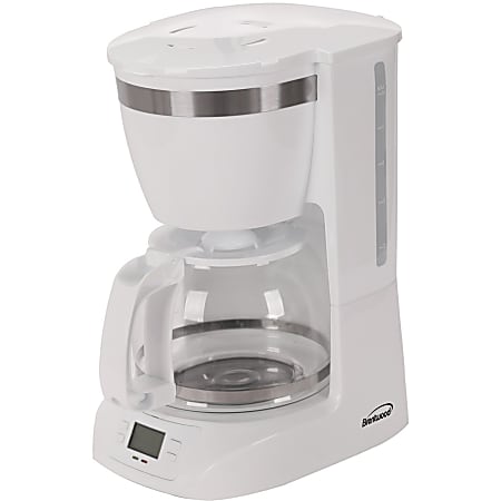 Mr. Coffee 4 Cup Coffeemaker White - Office Depot