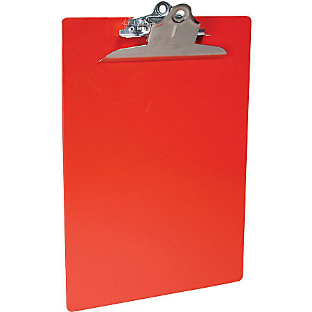 Plastic Clipboard- Recycled- 1in. Cap- 9in.x12-.50in.- Black