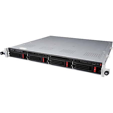 Buffalo TeraStation 3420RN Rackmount 8TB NAS Hard Drives Included (4 x 2TB, 4 Bay) - Annapurna Labs Alpine AL-214 1.40 GHz - 4 x HDD Supported - 4 x HDD Installed - 8 TB Installed HDD Capacity - 1 GB RAM DDR3 SDRAM - Serial ATA/600 Controller