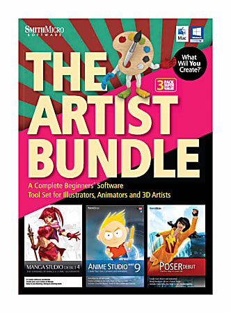 Smith Micro The Artist Bundle, For PC/Mac®, Disc
