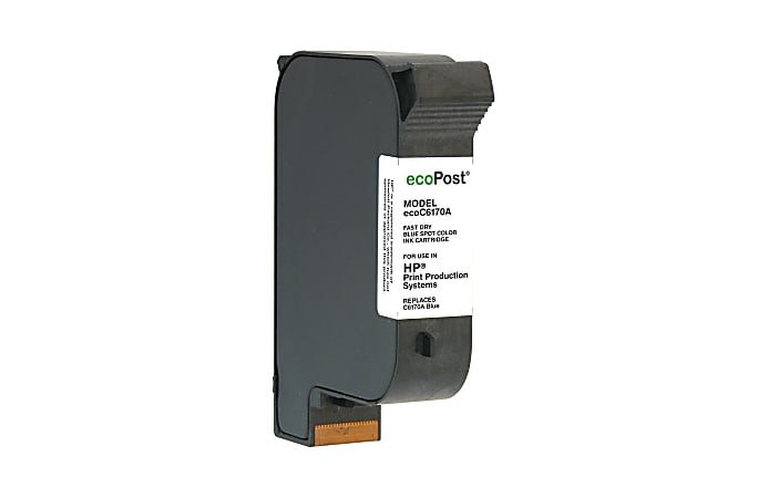 Clover Imaging Group Remanufactured Blue Ink Cartridge Replacement For HP C6170A, ECOC6170A