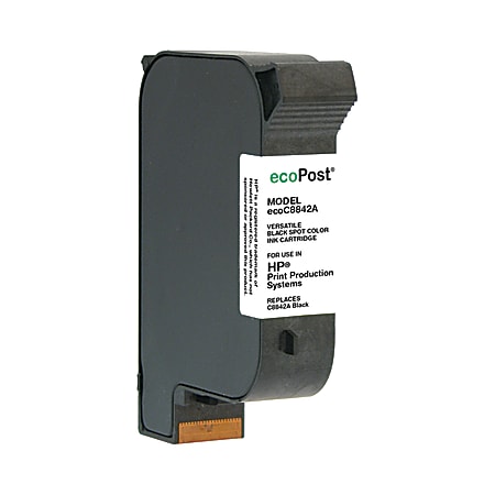 Clover Imaging Group Remanufactured Black Ink Cartridge Replacement For HP C8842A, ECOC8842A
