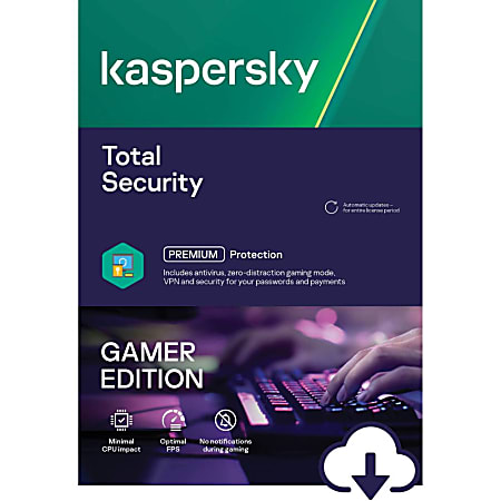 Kaspersky Total Security Gamer Edition 1 user 1 year