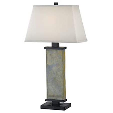 Kenroy Hanover Table Lamp, 29"H, Natural Slate