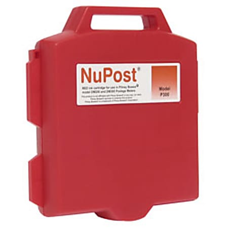 NuPost NPT300 Remanufactured Red Ink Cartridge Replacement For Pitney Bowes 765-0