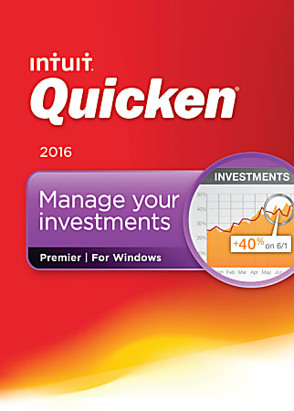 Quicken® Premier 2016, Traditional Disc