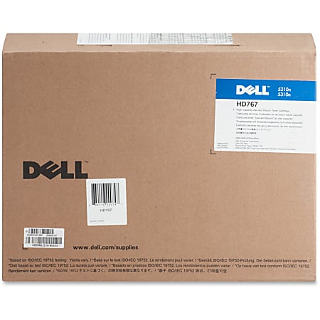 Dell™ HD767 Black Use & Return High Yield Toner Cartridge