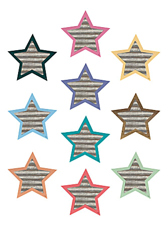 Teacher Created Resources Decorative Accents, 6", Home Sweet Classroom Star, Pack Of 30 Accents