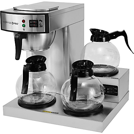 Coffee Pro 3-Burner Commercial Coffee Brewer - 2.32