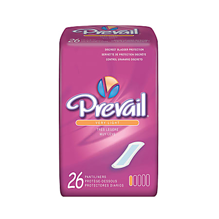 Prevail® Bladder Control Pads, 7.5"L, Box Of 26