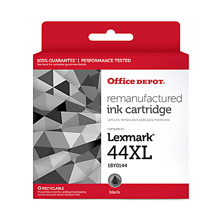 Office Depot® Brand Remanufactured High-Yield Black Ink Cartridge Replacement For Lexmark™ 44, OD0144