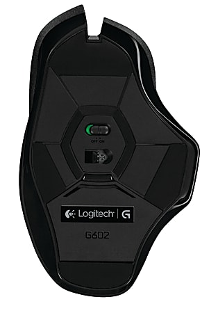 Logitech G602 Wireless Gaming Mouse BlackSilver 910 003820