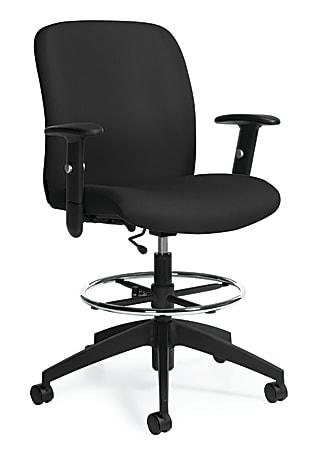 Global® Truform Mid-Back Chair, 47"H x 25"W x