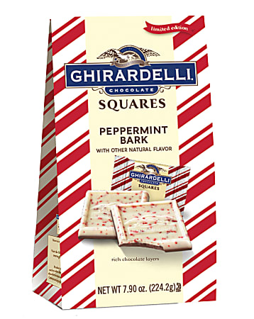 Ghirardelli® Peppermint Bark Squares, 7.9 Oz