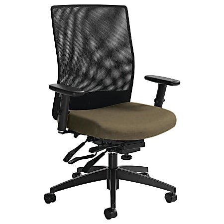 Global® Weev Mid-Back Tilter Chair, 39"H x 25"W x 24"D, Beach Day/Black