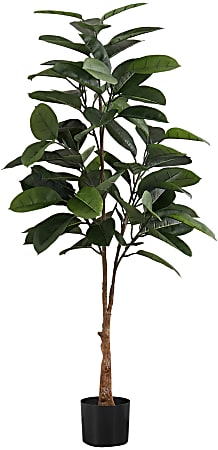 Monarch Specialties Alli 52”H Artificial Plant With Pot, 52”H x 25”W x 27”D, Green