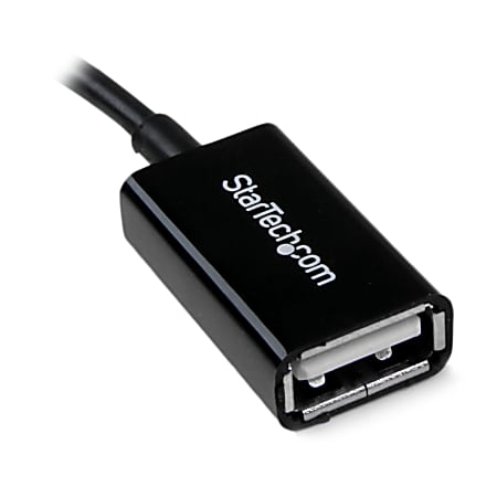 StarTech.com 5in Micro USB to USB OTG Adapter MF -